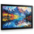 Mountain View Wall Art Oil Style Print Landscape Mountains Print Wall Picture (1