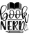 Book nerd-01 Poster Canvas Movie Film Print A0 A1 A2 A3 A4 A5 A6 Art Wall Decora