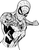 Spideman black & white5 (2) Poster Canvas Movie Film Print A0 A1 A2 A3 A4 A5 A6