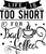 Life is too short for bad coffee Poster Canvas Movie Film Print A0 A1 A2 A3 A4 A