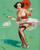 Pin-Up-Girls-ver12 Poster Canvas Movie Film Print A0 A1 A2 A3 A4 A5 A6 Art Wall