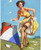 Gil Elvgren - Pinup Girl - The Final Touch Keep Em Flying 1954 Poster Canvas Mov