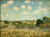 Alfred-Sisley-meadow-1875 Poster Canvas Print Art Painting Decor Reprint wall A0