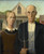 Grant Wood American Gothic Poster Canvas Movie Film Print A0 A1 A2 A3 A4 A5 A6 A