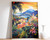 1_Haiti Travel Poster, Haiti Print, Caribbean Wall Art, Caribbean Travel Poster,