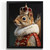 Squirrel King Vintage Wall Print Painting Animal Wall Art King Squirrel Picture