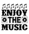 Enjoy the Music-01 (2) Poster Canvas Movie Film Print A0 A1 A2 A3 A4 A5 A6 Art W