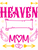 someone in heaven loves me i'm their mom Poster Canvas Movie Film Print A0 A1 A2