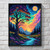 Rainbow Mountain Landscape Art Print 30x40cm Framed Wall Art Nature Home Decor (