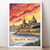 Captivating Valletta Malta Travel Poster - Historic Skyline Art Print Poster Can