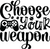 Choose Your Weapon (2) Poster Canvas Movie Film Print A0 A1 A2 A3 A4 A5 A6 Art W