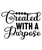 Created with a Purpose 2-01 Poster Canvas Movie Film Print A0 A1 A2 A3 A4 A5 A6