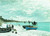 Monet- The Beach at Sainte- Adresse Poster Canvas Movie Film Print A0 A1 A2 A3 A