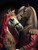 Aristocratic Horse Couple-3--3by4 Poster Canvas Funny Annimals Pritnt A0 A1 A2 A