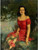 PinUp Girl - HOWARD CHANDLER CHRISTY Portrait of Miss Cushing Poster Canvas Movi