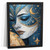 Celestial Wall Art Blue And Gold Print For The Lounge Unique Abstract Poster Art