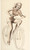 PinUp Girl - MERLIN ENABNIT Riding a Bike 1935 Poster Canvas Movie Film Print A