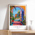 3_Casablanca poster, Morocco poster, Vintage Travel Art, Moroccan poster, Africa