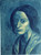 Pablo Picasso - Woman with lock of hair 1903 Poster Canvas Movie Film Print A0 A