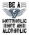 Be a motoholic not an alcoholic-01 Poster Canvas Movie Film Print A0 A1 A2 A3 A4