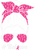 H210812-06-Breast-Cancer-Awareness-Messy-Bun Poster Canvas Movie Film Print A0 A