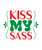 Kiss My Sass-01 (3) Poster Canvas Movie Film Print A0 A1 A2 A3 A4 A5 A6 Art Wall