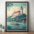 Majestic Bratislava Slovakia Travel Poster - Historical Landmark Art Print Poste