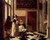 Ludolf_de_Jongh_-_Woman_Receiving_a_Letter_-_WGA11967 Poster Canvas Print Art Pa