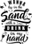 Sand and drink - no white Poster Canvas Movie Film Print A0 A1 A2 A3 A4 A5 A6 Ar