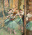 Edgar Degas 21 - Dancers Pink and Green Poster Canvas Movie Film Print A0 A1 A2