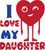 I love my Daughter (2) Poster Canvas Movie Film Print A0 A1 A2 A3 A4 A5 A6 Art W