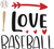 I LOVE BASEBALL Funny Poster Creative Canvas Print A0 A1 A2 A3 A4 A5 A6 Art Wal