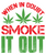 When in doubt, smoke it out-01 (2) Poster Canvas Movie Film Print A0 A1 A2 A3 A4