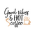 Good_vibes_and_hot_coffee (2) Poster Canvas Movie Film Print A0 A1 A2 A3 A4 A5 A