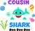 Cousin Boy (5) Custom Made Poster Canvas Print A0 A1 A2 A3 A4 A5 A6 Art Wall Dec