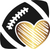 football heart Poster Canvas Movie Film Print A0 A1 A2 A3 A4 A5 A6 Art Wall Deco