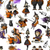 seamless character pattern overlay Poster Canvas Movie Film Print A0 A1 A2 A3 A4