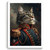 Cat Soldier Wall Art Print Animal Vintage Cat Soldier Artwork Print Gift Decor P
