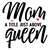 mom a title just above queen-01 Poster Canvas Movie Film Print A0 A1 A2 A3 A4 A5
