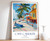 4_Caye Caulker Print, Caye Caulker Travel Poster, Caribbean Travel Print, Tropic