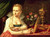 Clara Peeters - Vanitas painting selfportrait Poster Canvas Movie Film Print A0