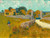 Vincent Van Gogh - Farmhouse in Provence 1888 Poster Canvas Movie Film Print A0