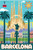 Barcelona Retro Classic Travel Poster (96) Poster Canvas Travel Holiday Trip Pri