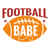 Football Babe-01 (2) Personalized Poster Canvas Print A0 A1 A2 A3 A4 A5 A6 Art W