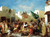 Delacroix- The Fanatics of Tangier- 1837-38 Art Gallery Poster Canvas Print Wall