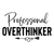 Professional Overthinker-01 (4) Poster Canvas Movie Film Print A0 A1 A2 A3 A4 A5
