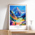 4_Chamonix Poster, France Poster, Alps Poster, Vintage Travel Art, Ski Poster, H