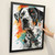 Watercolour Great Dane Wall Art Unique Dog Gift Great Dane Dog Art Print Poster