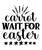 carrot wait for easter-01 Poster Canvas Movie Film Print A0 A1 A2 A3 A4 A5 A6 Ar