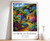 10_Dominican Republic Print, Dominican Republic Travel Poster, Caribbean Print,